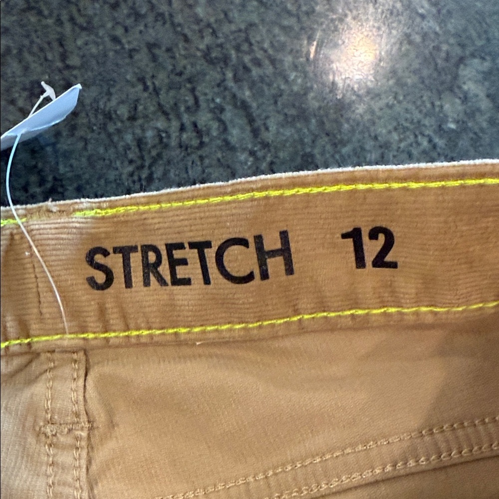 Crewcuts Men's Beige Corduroy Pants - Picture 3 of 5